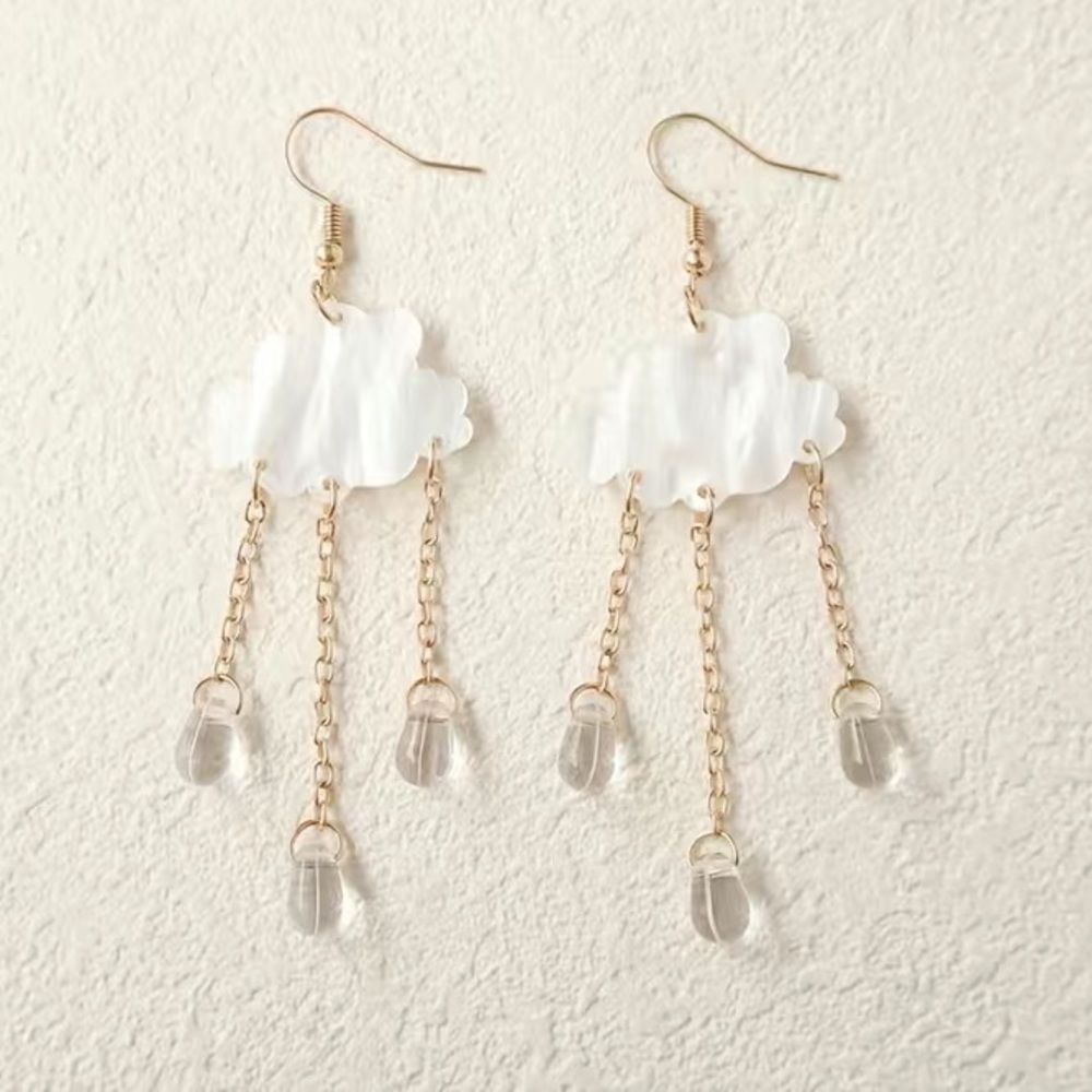 NEW Raining Cloud earrings! - Picture 9 of 15